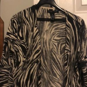 Zebra print sweater